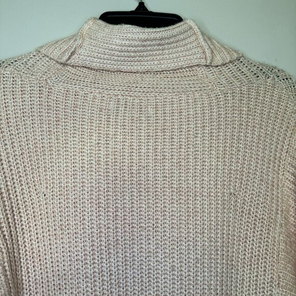 AMERICAN EAGLE woman's size large L oversized Dreamspun mock neck chunky sweater - Picture 6 of 15